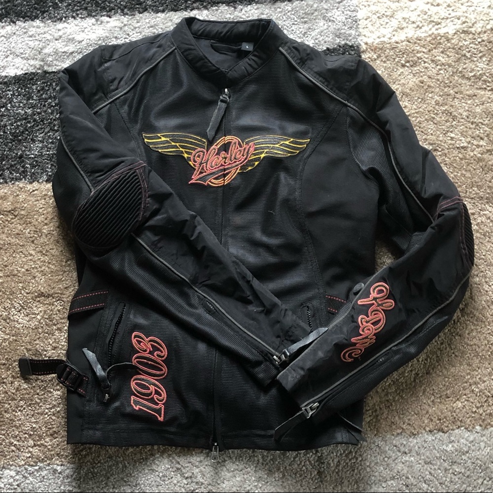 Harley Davidson lightweight motorcycle jacket